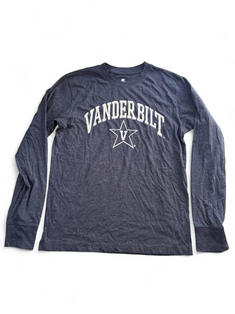 Colosseum Vanderbilt Navy Long Sleeve Crew